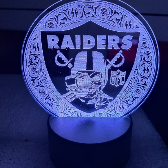 Raiders led desk lamp - Picture 9 of 9